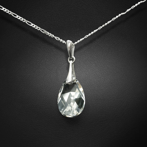 Серебряный кулон "Baroka" с кристаллами Swarovski™